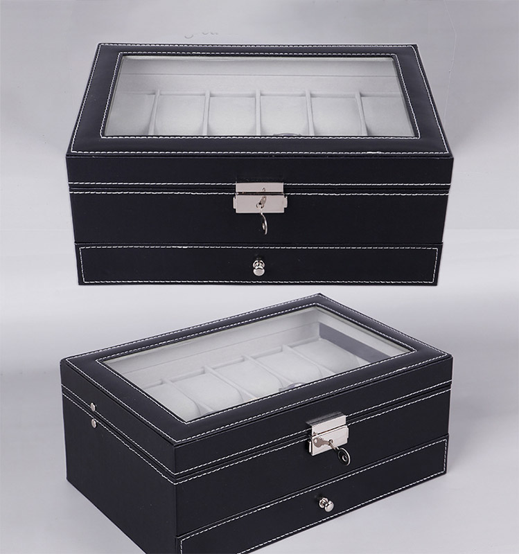 Kotak Penyimpanan Jam Tangan K - Men Accessories Organiser ulasan dan harga