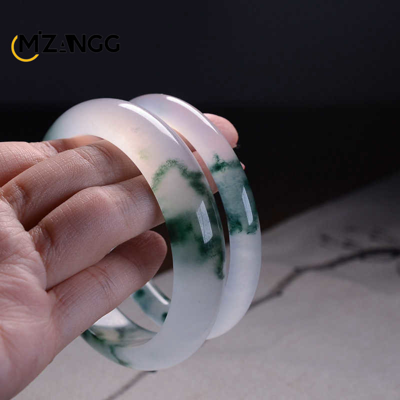 Gelang giok hijau alami, gelan - Men Accessories For Hand ulasan dan harga
