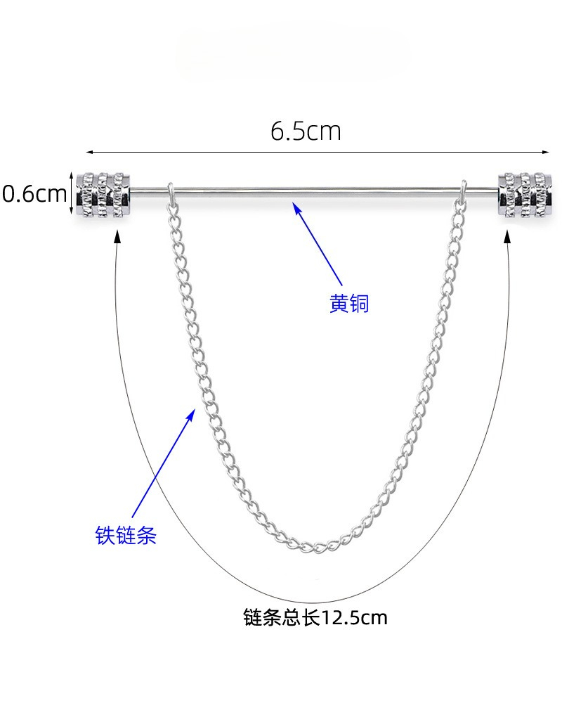 Bros Pria Baru untuk Kemeja, P - Men'S Accessories Jewelry ulasan dan harga
