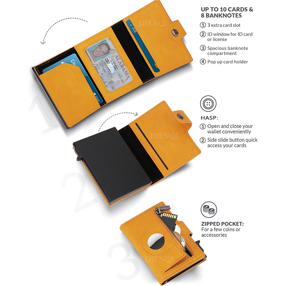 Airtag dompet Rfid pemegang ka - Card Case Minimalist ulasan dan harga