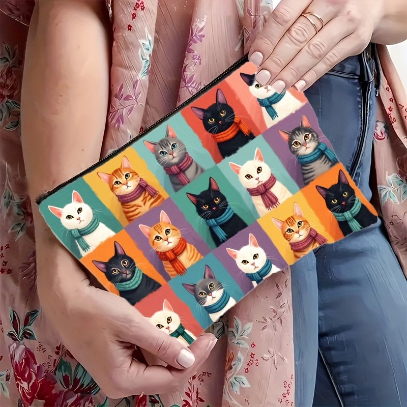 Tas Rias Motif Kucing Lucu, Or - Travel Organizer Men ulasan dan harga