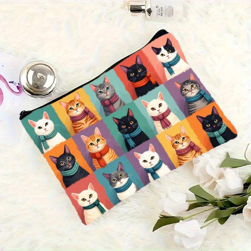 Tas Rias Motif Kucing Lucu, Or - Travel Organizer Men ulasan dan harga