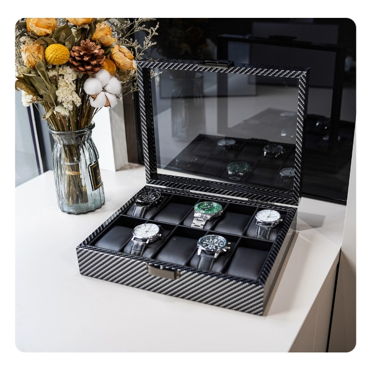 Kotak Jam Tangan Virtorix Teks - Men Accessories Organiser ulasan dan harga