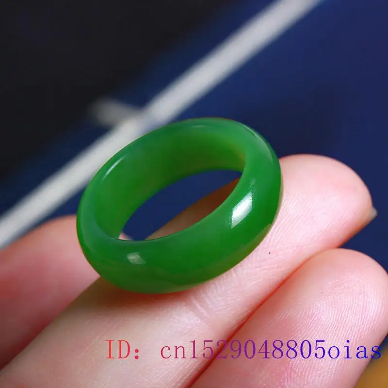 Cincin Giok Hetian Hijau Alami - Men Accessories For Hand ulasan dan harga