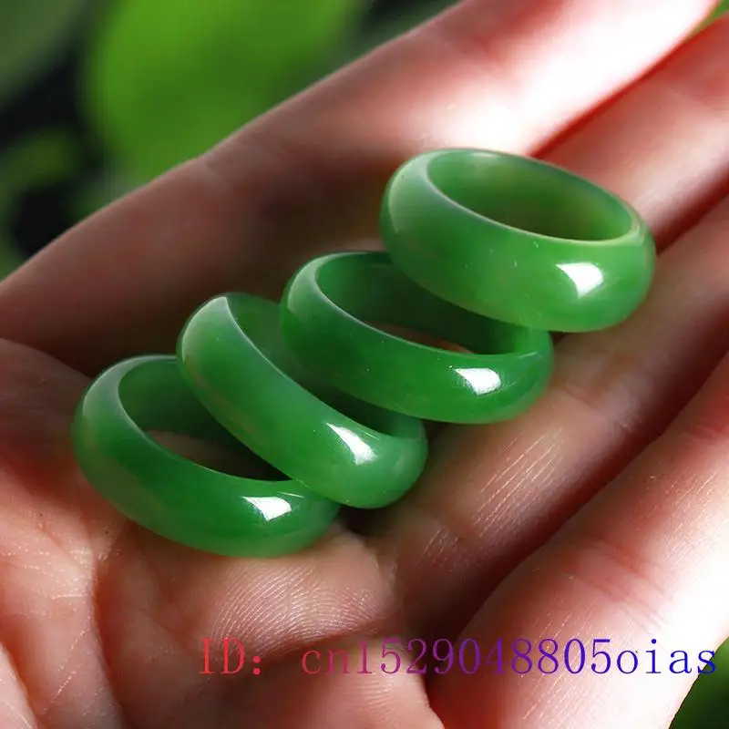 Cincin Giok Hetian Hijau Alami - Men Accessories For Hand ulasan dan harga